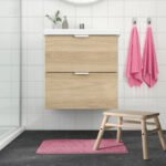 TOFTBO Bath mat, pink, 40x60 cm - Image 3