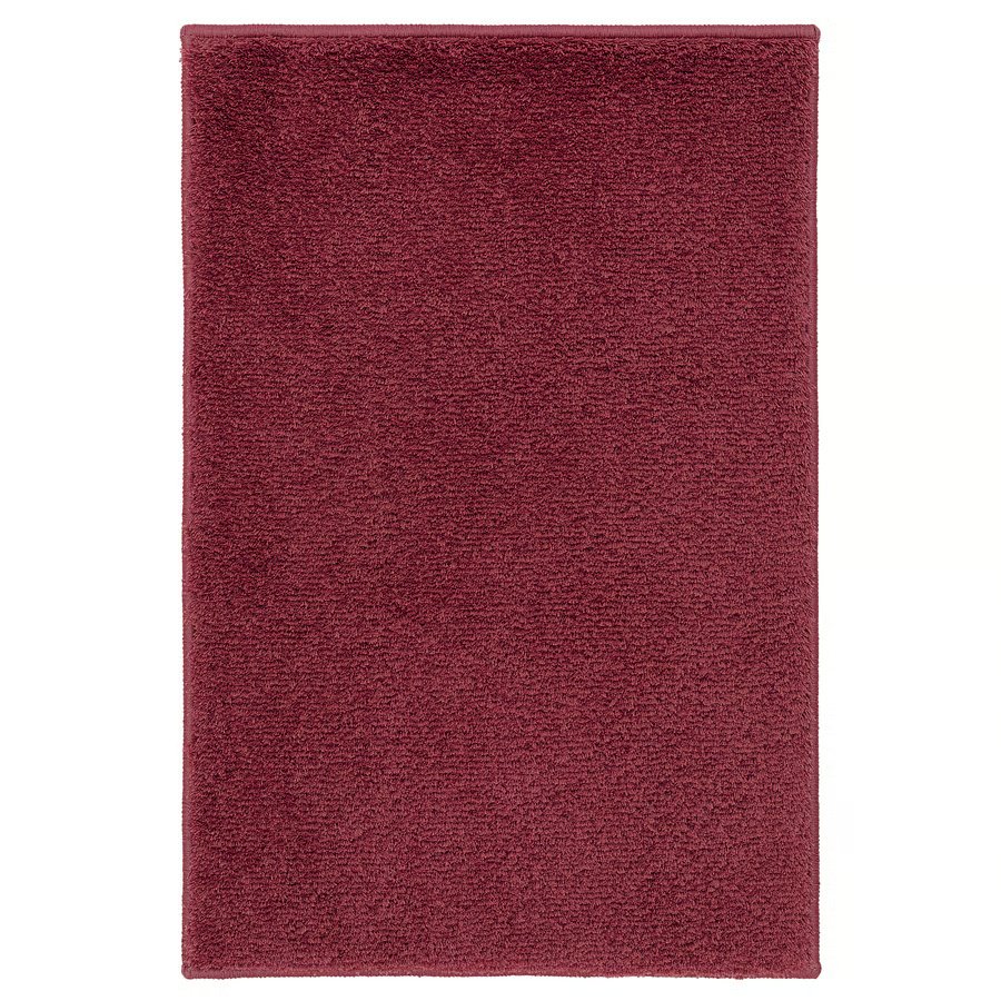 1214-1 backmara-bath-mat-deep-red BACKMÅRA Bath mat, deep red, 40x60 cm - Image 1