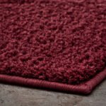 BACKMÅRA Bath mat, deep red, 40x60 cm - Image 2