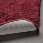 BACKMÅRA Bath mat, deep red, 40x60 cm - Image 3