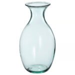 BERGKÖRSBÄR Vase, glass/green, 28 cm