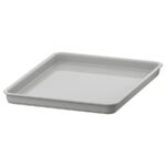 KUGGIS Lid, light grey, 13x18 cm
