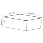 KUGGIS Box, white, 18x26x8 cm - Image 7