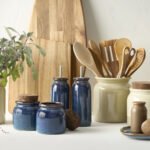 BRUGDHAJ Jar with lid, beige, 1 l - Image 7