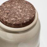 BRUGDHAJ Jar with lid, beige, 1 l - Image 8
