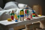UNDERHÅLLA 40-piece wooden building block set, multicolour - Image 5