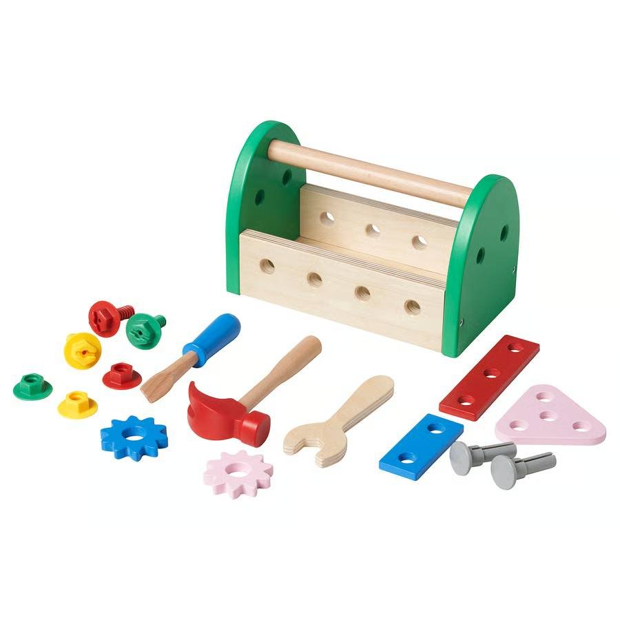 1239-1 blomfluga-13-piece-toy-tool-set BLOMFLUGA 13-piece toy tool set - Image 1