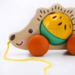 UPPSTÅ Pull toy, hedgehog/multicolour - Image 5