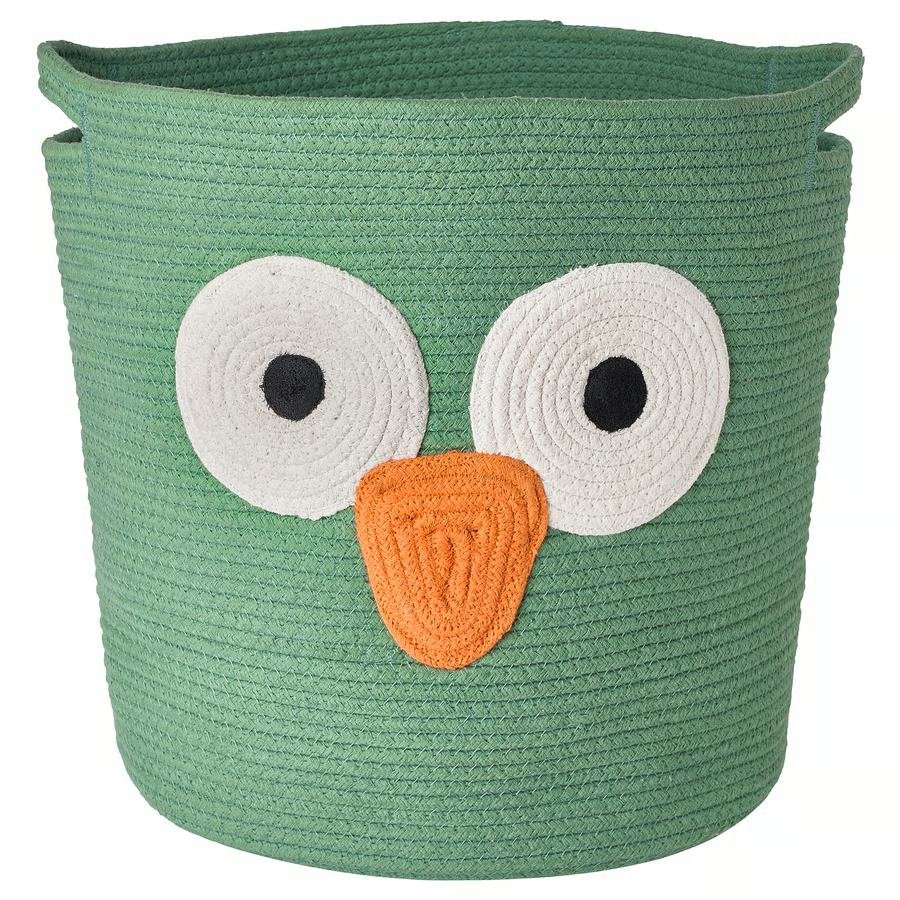 1247-1 uppsta-storage-bag-braided-green UPPSTÅ Storage bag, braided/green, 35 cm - Image 1