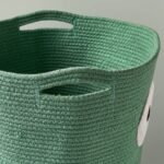 UPPSTÅ Storage bag, braided/green, 35 cm - Image 4