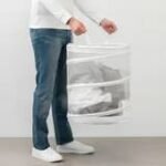 FYLLEN Laundry basket, white, 79 l - Image 3