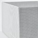 STUK Box with compartments, white/black, 32x51x18 cm - Image 8