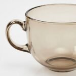 HÖSTAGILLE Mug, light brown tempered glass, 50 cl - Image 2