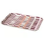 HÖSTAGILLE Tray, multicolour, 20x28 cm