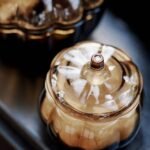 HÖSTAGILLE Scented candle in glass, Spiced pumpkin/green, 20 hr - Image 3