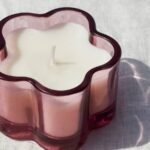 MORKULLA Scented candle in glass, Lilac assorted colours, 12 hr - Image 4