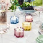 MORKULLA Scented candle in glass, Lilac assorted colours, 12 hr - Image 5