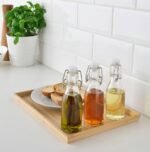 KORKEN Bottle with stopper, clear glass, 15 cl - Image 5