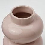 PÄRLHÄGG Vase, light pink, 14 cm - Image 2