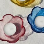TOFSAND Tealight holder, assorted colours, 4 cm - Image 3