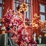 SMYCKA Artificial garland, in/outdoor red, 4 m - Image 2