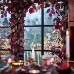 SMYCKA Artificial garland, in/outdoor red, 4 m - Image 3