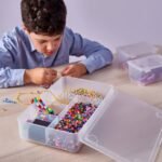 GLIS Box with lid, transparent, 34x21 cm - Image 3
