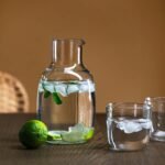 RÖDGASELL Carafe, clear glass, 1.2 l - Image 2