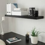 LACK Wall shelf, black-brown, 110x26 cm - Image 2