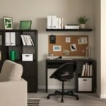 LACK Wall shelf, black-brown, 110x26 cm - Image 3