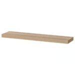 LACK Wall shelf, white stained oak effect, 110x26 cm