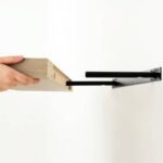 LACK Wall shelf, white stained oak effect, 110x26 cm - Image 4