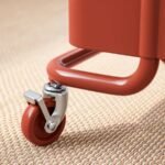RÅSKOG Trolley, red-brown, 35x45x77 cm - Image 5