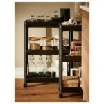 VESKEN Trolley, black, 54x18x71 cm - Image 2