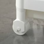 VESKEN Trolley, white, 54x18x71 cm - Image 4