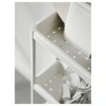 VESKEN Shelf unit, black, 37x23x101 cm - Image 4