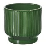 VINTERFINT Plant pot, in/outdoor, green, 12 cm