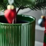 VINTERFINT Plant pot, in/outdoor, green, 12 cm - Image 2