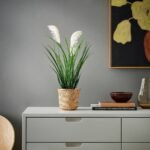 FEJKA Artificial potted plant, in/outdoor/grass, 12 cm - Image 2