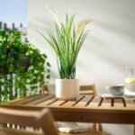 FEJKA Artificial potted plant, in/outdoor/grass, 12 cm - Image 3
