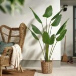 FEJKA Artificial potted plant, in/outdoor/Bird of paradise, 23 cm - Image 2