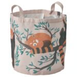 ALPTALL Storage bag, pink/red panda pattern, 53 l
